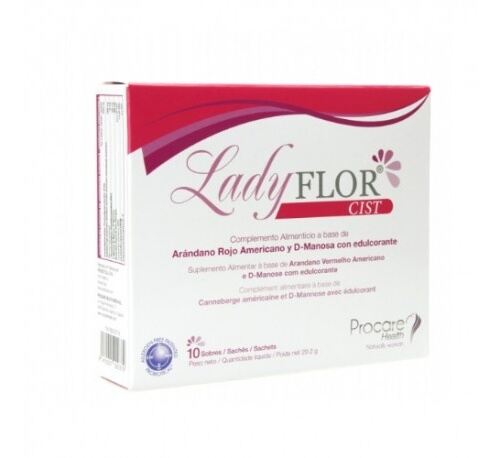 Ladyflor Cistite 10 Envelopes