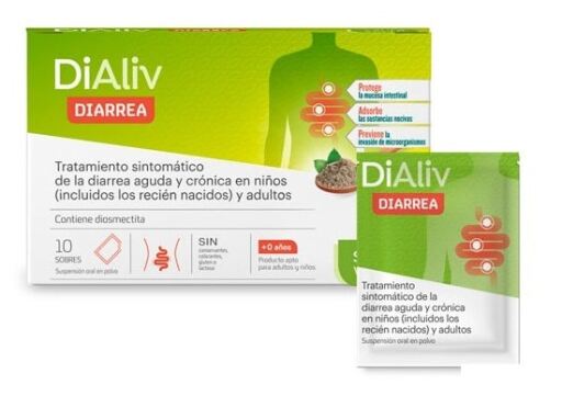 Dialiv Diarréia 10 Envelopes