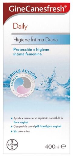 Ginecanesfresh Gel Higiene Íntima Diária 400 ml