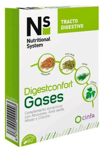 Ns Digest Gases de Conforto 60 Cápsulas