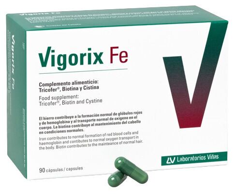 Vigorix Fé Cabelo 90 Cápsulas