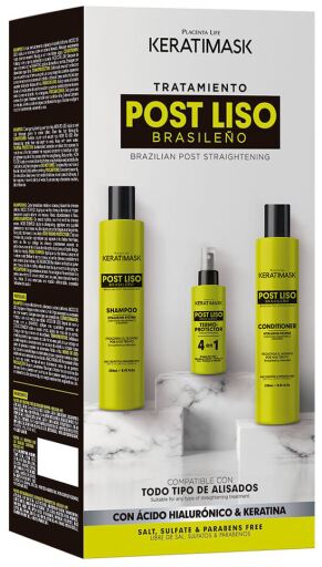 Keratimask Pós Alisamento 3 Peças