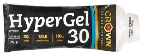 HyperGel 30 Gel Energético Neutro Sem Cafeína 75 gr