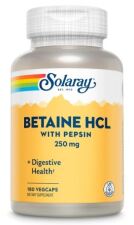 Betaína HCL Pepsina 250 mg 180 Cápsulas