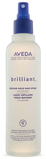 Spray de cabelo brilhante