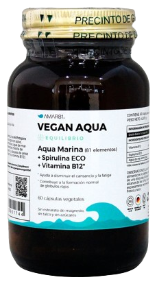 Aqua Vegano 60 Cápsulas