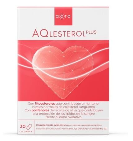 AQlesterol Plus 30 Cápsulas