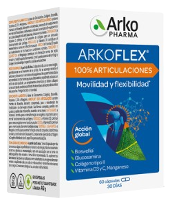 Arkoflex 100% Articulações 60 Cápsulas