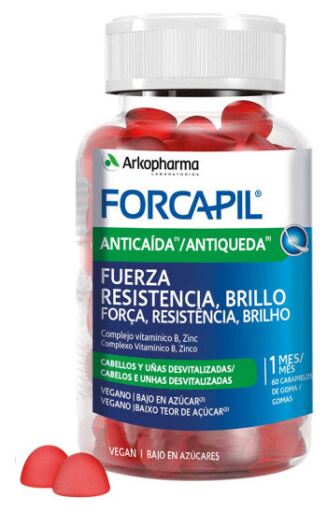 Forcapil Anti-Queda de Cabelo 60 Gomas