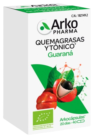 Arkocápsulas Guaraná Bio 40 Cápsulas