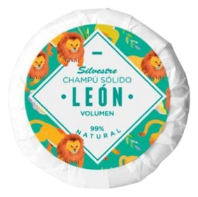 León Shampoo Sólido Volume 80 gr