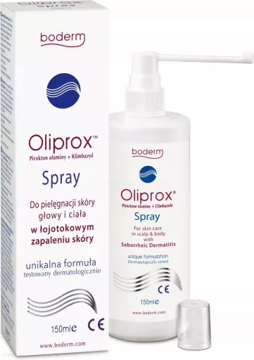 Oliprox Spray de tratamento para dermatite seborreica 150 ml