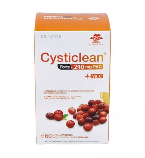 Cysticlean Forte 240 mg Cápsulas