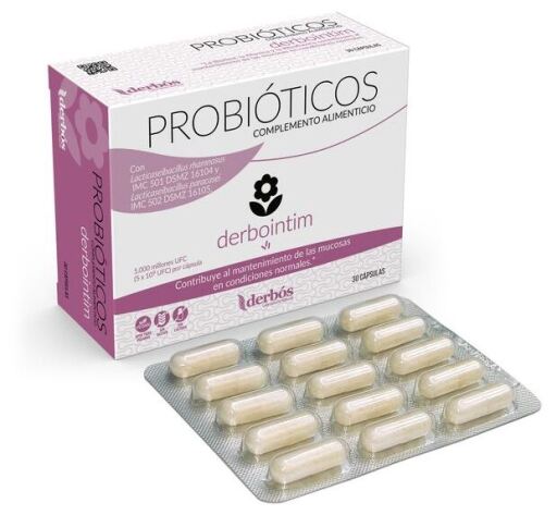 Derbointim Probióticos 30 Cápsulas