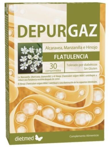 Depurgaz 30 comprimidos