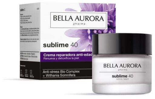 Sublime 40 Creme Reparador Antienvelhecimento Noturno 50 ml