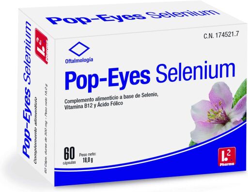 Pop Eyes Selênio 60 Cápsulas