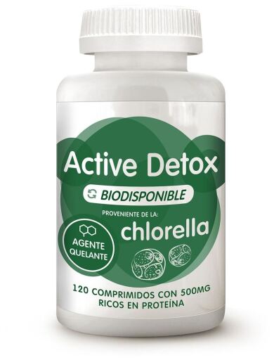 Detox Ativo Clorela 120 Comprimidos