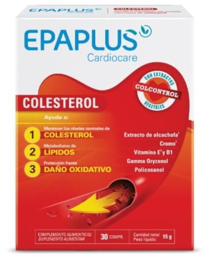 Epaplus Cardio Colesterol 30 Cápsulas