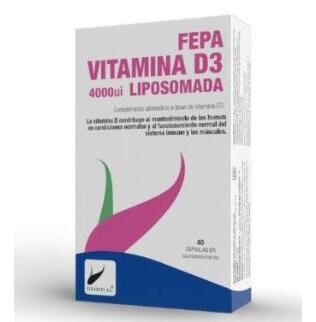 Fepa Vitamina D3 Liposomada 400Ui 40 Cápsulas