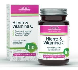 Ferro+ Vitamina C 60 Comprimidos