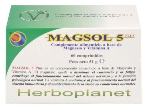 Magsol 5 Extra 60 Comprimidos