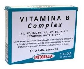 Complexo de Vitamina B 30 Cápsulas