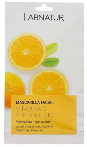 Labnatur Máscara Facial Vitamina C-Retinol Like 24 Unidades x 15 ml