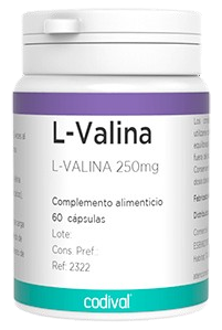 L-Valina 250 mg 60 Cápsulas