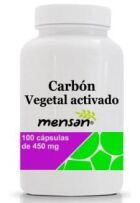 Carvão Vegetal Ativado 450 mg 100 Cápsulas