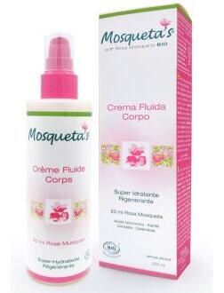 Creme Corporal Fluido Hidratante Rosa Mosqueta 200 ml