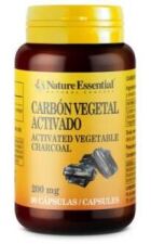 Carvão Vegetal Ativado 200 mg 90 Cápsulas