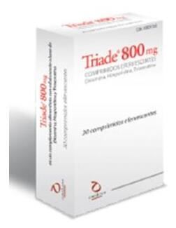 Triade 800 mg 30 comprimidos efervescentes