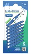 Escova Interdental Retrátil 0,8 mm 8 Unidades