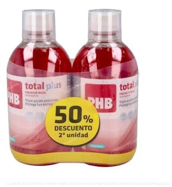 Enxaguante de goma Total Plus 2 x 500 ml