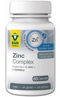 Complexo de Zinco 500 mg 60 Cápsulas