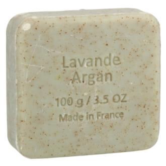 Sabonete Esfoliante Argan Lavanda em Pastilha 100 gr