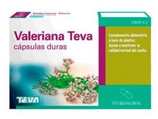 Valeriana 200 mg 60 cápsulas