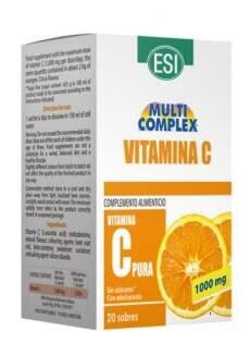 Vitamina C 1000 mg 20 saquetas