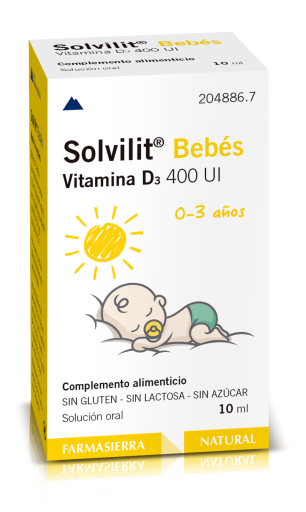 Solvilit Bebês Vitamina D3 400Ui 10 ml