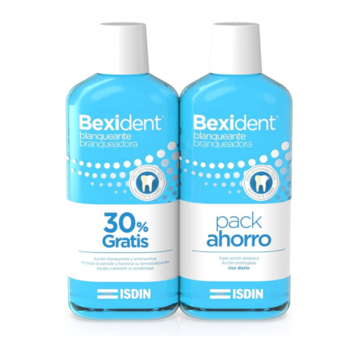 Bexident Duplo Colutório Branqueador 500 ml