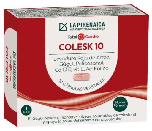 Total Cardio Colesk 10 30 Cápsulas