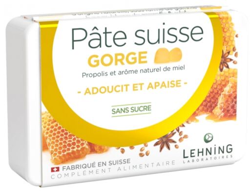 Pate Suisse Garganta 40 Gomas