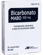 Bicarbonato 500 mg 30 comprimidos