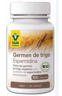 Espermidina Gérmen de Trigo 600 mg 100 Cápsulas