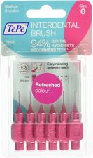 Escova Interdental 0,4 Rosa 6 Unidades