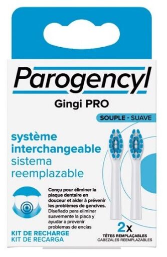 Substituição da escova interdental Gingipro