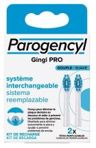 Substituição da escova interdental Gingipro