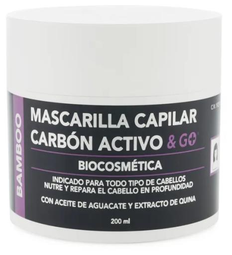 Máscara Capilar com Carvão Ativo &amp; Go 250 ml