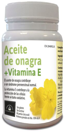 Óleo de Prímula + Vitamina E 90 Pérolas